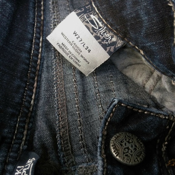 Silver Suki Surplus Boot Cut Stretch Jeans - Picture 4 of 7